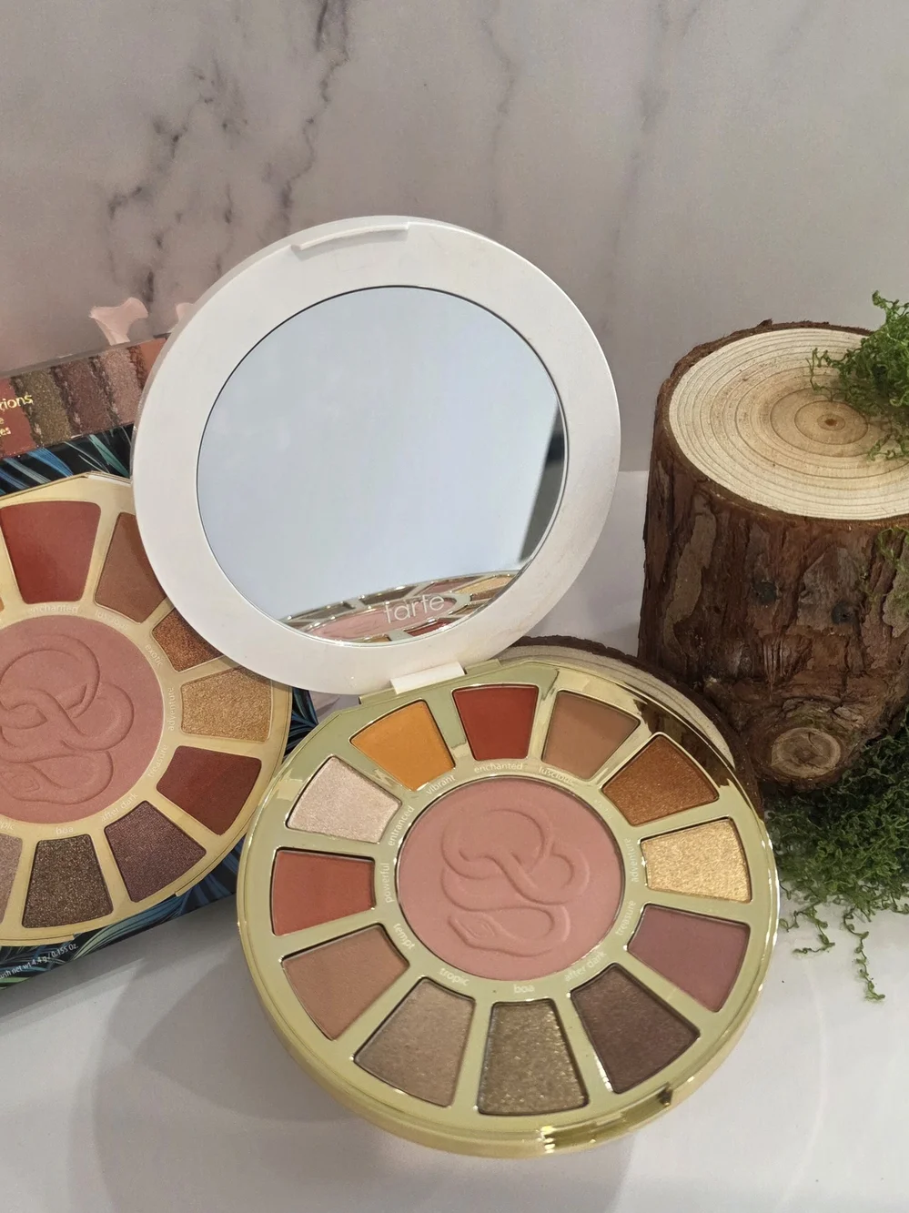 Tarte - Rainforest of the Sea Warm Eyeshadow & Blush Palette - Gold/Bronze/Rose
